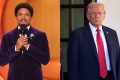 Trevor Noah and Donald Trump