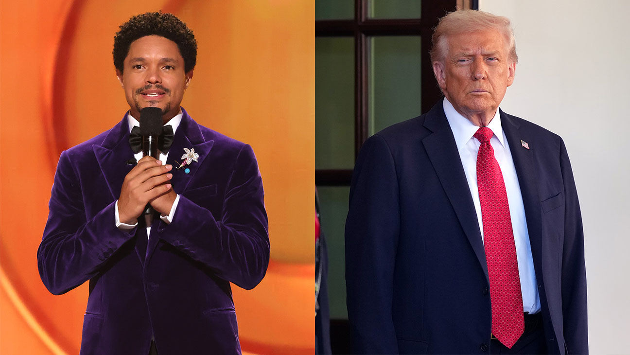 Trevor Noah and Donald Trump