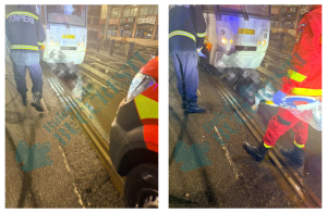 Un bărbat mort după ce a fost prins sub tramvai pe Șoseaua Colentina