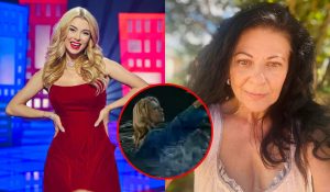 Andreea Bălan, moment stânjenitor: împinsă în piscină de Elena Cârstea