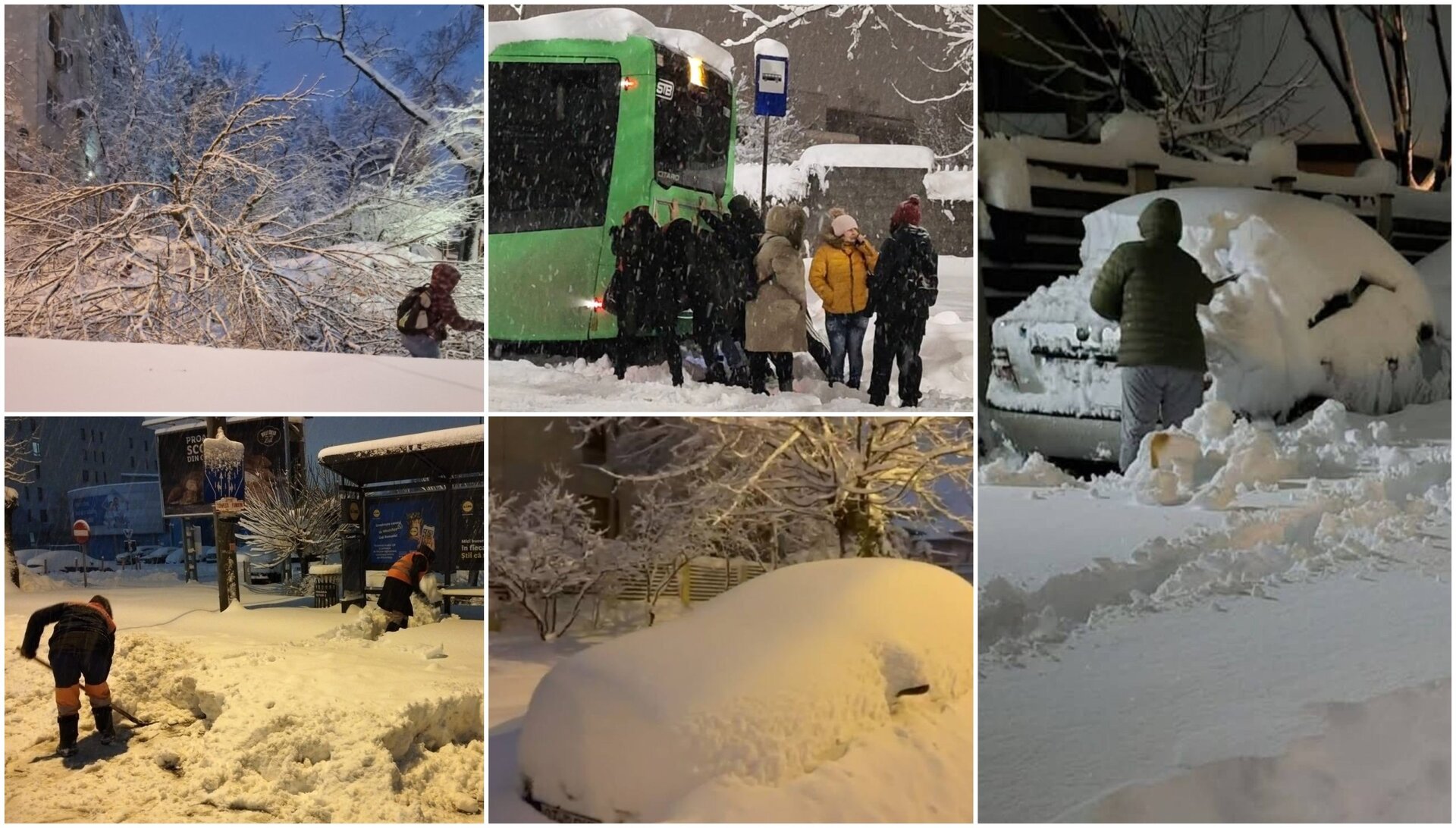 Bucureștiul și sudul țării, sub povara unei ierni nemiloase În noaptea de 17 spre 18 februarie, Capitala și mai multe județe din sudul și estul României au fost afectate de un episod sever de iarnă, soldat cu ninsori abundente și viscol