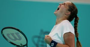 Ostapenko impresionează cu o partidă fabuloasă în turul întâi la Abu Dhabi