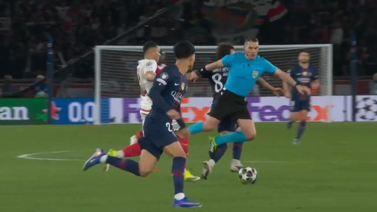 Istvan Kovacs, moment șocant la PSG – Monaco: cădere spectaculoasă!