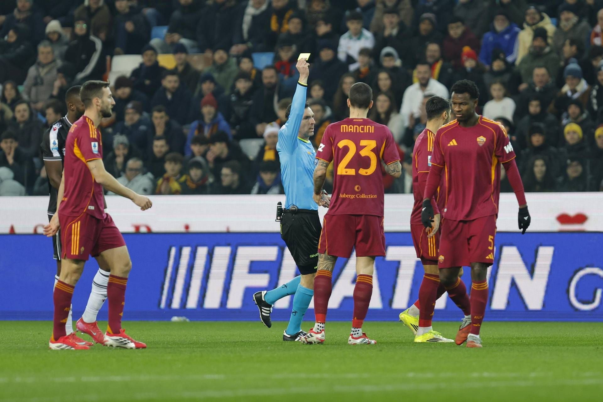 Furia lui Gasperini după golul contestat în Udinese-Roma: Era penalti?