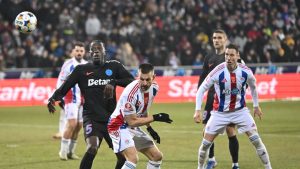 FCSB învinge Oțelul Galați cu 2-1, Bîrligea marchează două goluri