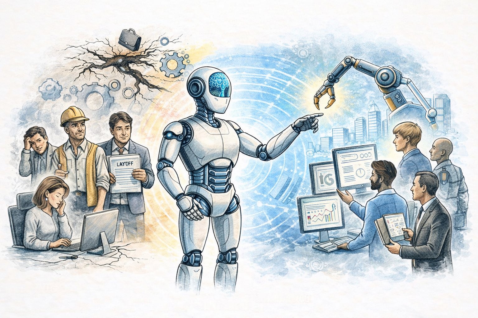 Inteligența artificială schimbă fundamental piața muncii, iar impactul său nu mai reprezintă doar o promisiune îndepărtată, ci o realitate palpabilă
