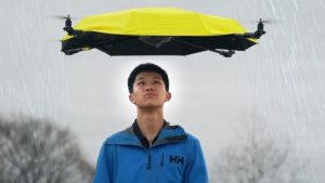 Invenție futuristă pentru o călătorie mai sigură pe ploaie