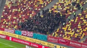 Claudiu Niculescu, aplaudat de fani după victoria cu Unirea Slobozia