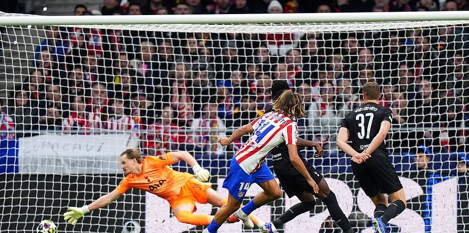 Atletico Madrid umilește Tottenham în Champions League, Spania Madrid, 10 martie 2026 – Atletico Madrid a învins-o pe Tottenham într-o manieră categorică, scor 4-1, într-un meci din Liga Campionilor disputat pe stadionul Metropolitano