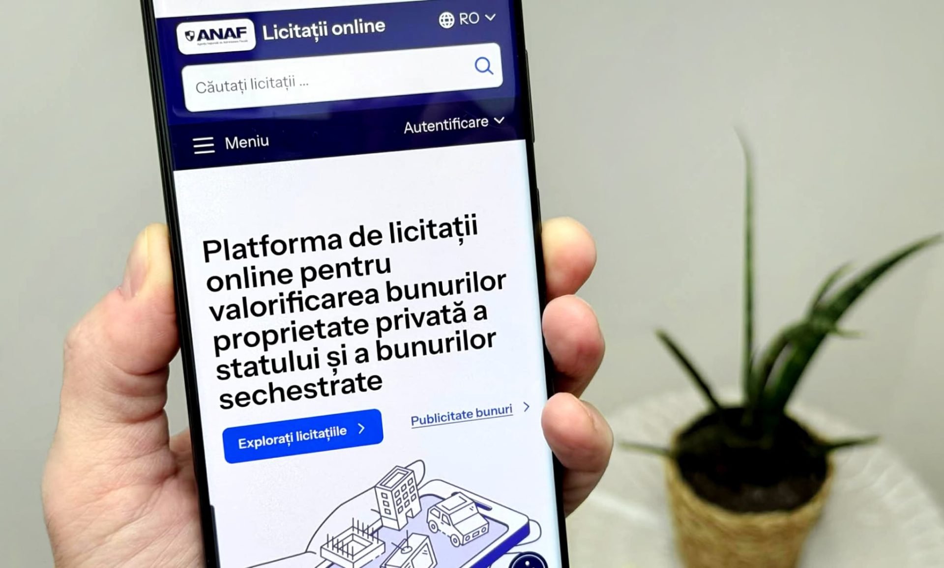 ANAF lansează platforma eLicitatii, cu bunuri de lux și proprietăți scoase la vânzare Agenția Națională de Administrare Fiscală (ANAF) a lansat platforma eLicitatii, un portal online unde sunt scoase la vânzare bunuri confiscate sau intrate în proprietatea statului