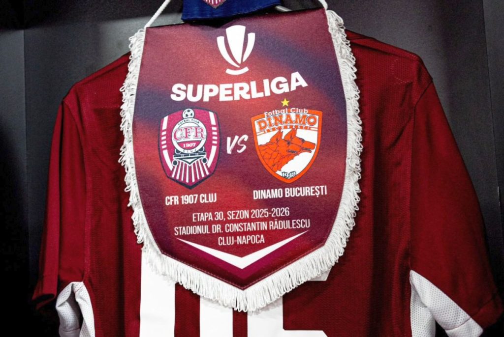 CFR Cluj și Dinamo se înfruntă în ultimul act al sezonului regulat Seara aceasta, scena fotbalistică românească este pregătită pentru un duel de gală