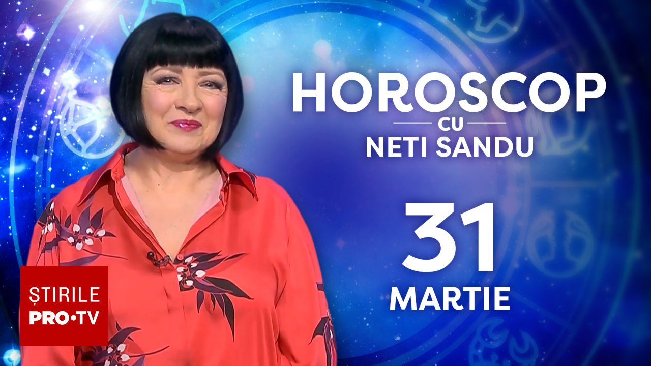 Neti Sandu dezvăluie: Zodia norocoasă la bani pe 31 martie 2026
