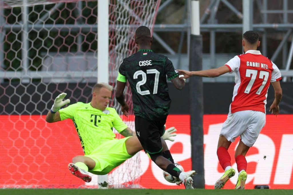 Braga, spectacol în Europa League: 4-0 cu Ferencvaros și biletele pentru „sferturi” Portughezii de la Braga au oferit o demonstrație de forță în optimile Europa League, zdrobindu-i pe maghiarii de la Ferencvaros cu un categoric 4-0