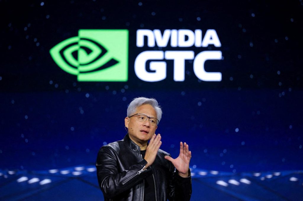 Nvidia, liderul inteligenței artificiale, ar putea trage în jos piața de acțiuni Acțiunile Nvidia, un etalon pentru piața bursieră, indică posibilitatea unei corecții mai ample pe piață
