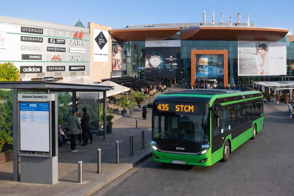 Noi rute de transport public și zboruri low-cost: Schimbări în infrastructura Capitalei Începând cu 28 martie, locuitorii din Mogoșoaia vor beneficia de o nouă linie de autobuz care va face legătura directă cu centrul comercial Băneasa și cu viitoarea stație de metrou din zonă