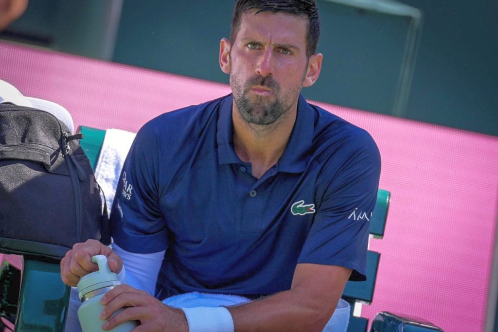 Djokovic, gata cu respirația la indian wells: „meciul ăsta mă doboară!”