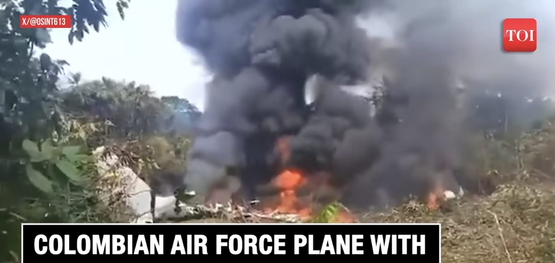 Accident aviatic în Columbia: Zeci de răniți după prăbușirea unei aeronave militare Un avion militar columbian s-a prăbușit luni în sudul țării, soldându-se cu cel puțin 48 de răniți, conform primelor informații furnizate de autorități