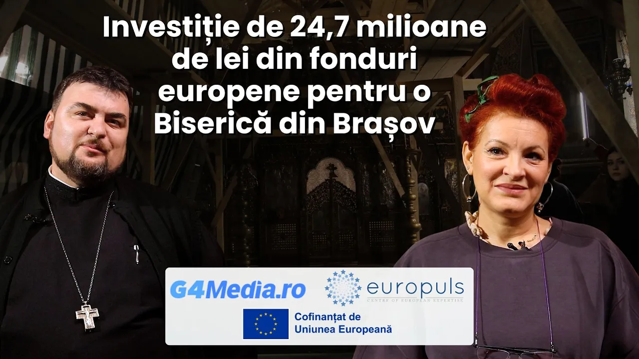 Restaurare majoră pentru Biserica Sfântul Nicolae din Brașov, finanțată cu fonduri europene Biserica Sfântul Nicolae, un simbol al cartierului Șchei din Brașov și o importantă construcție de patrimoniu religios, beneficiază în prezent de un amplu proiect de restaurare