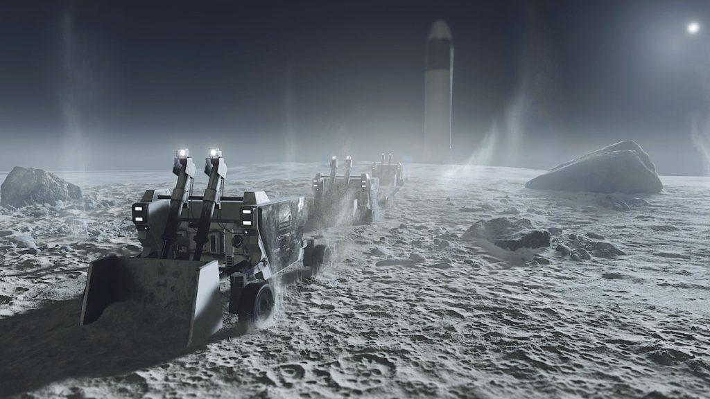 Un excavator lunar electric promite să schimbe modul în care vom construi pe Lună Un prototip de excavator electric, dezvoltat de companii private, marchează un pas important în pregătirea infrastructurii pentru misiunile viitoare pe Lună