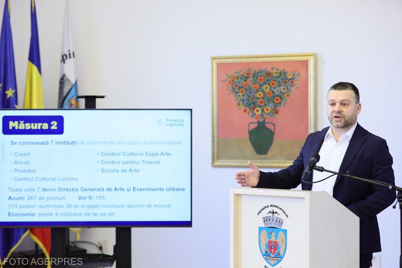 Primăria Capitalei taie sute de posturi și vrea eficientizare: Ciucu anunță reorganizare majoră Primarul general al Capitalei, Ciprian Ciucu, a anunțat joi o reorganizare majoră în cadrul Primăriei București și a instituțiilor subordonate