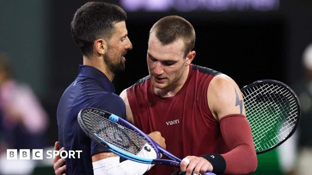 Djokovic, învins de Draper într-un meci maraton Novak Djokovic, proaspăt finalist la Australian Open, a fost învins într-un meci dramatic de britanicul Jack Draper