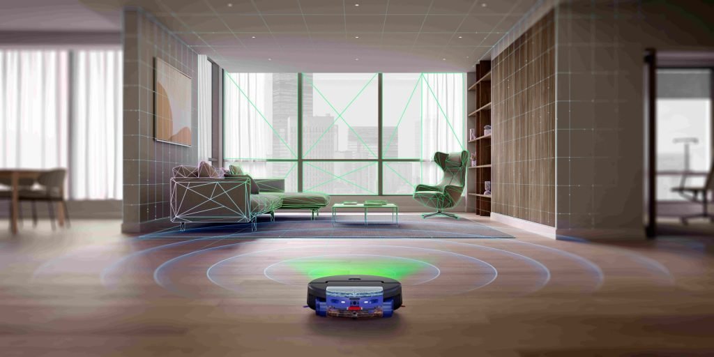 Noul Robot Dyson Promite O Curățenie Inteligentă, Adaptată Nevoilor Casei Dyson intră pe piața roboților de curățenie cu un nou model, Spot+Scrub™ Ai, prezentat ca primul aspirator robot al companiei capabil să curețe atât uscat, cât și umed