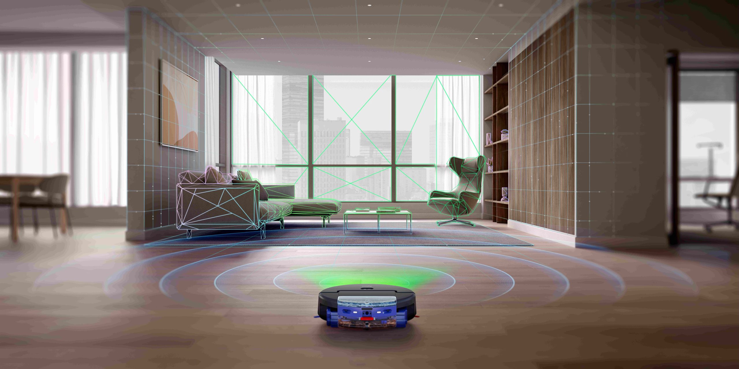 Noul Robot Dyson Promite O Curățenie Inteligentă, Adaptată Nevoilor Casei Dyson intră pe piața roboților de curățenie cu un nou model, Spot+Scrub™ Ai, prezentat ca primul aspirator robot al companiei capabil să curețe atât uscat, cât și umed