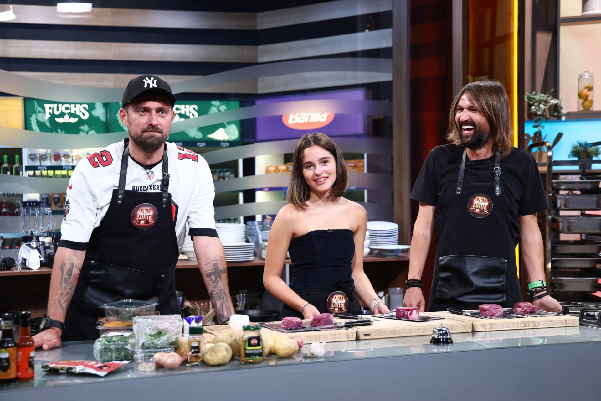 Gabi Tamaș și fiica lui, debut pe tv la „Chefi la cuțite”! Gătesc cu Dan Alexa