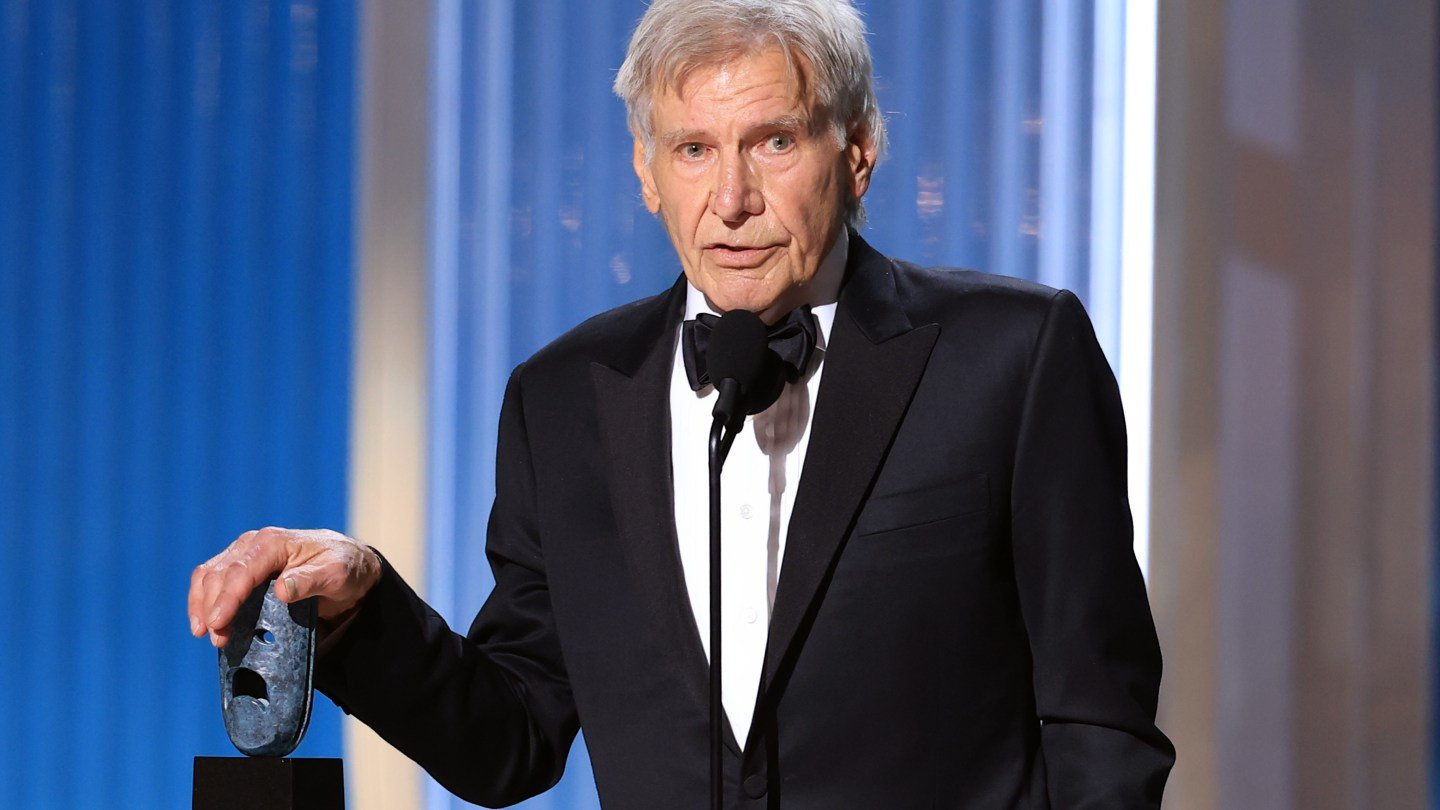 Harrison Ford, discurs-fulger la premii: „Mulțumesc, George Lucas!”