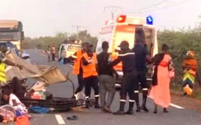 Autocar fotbal, accident grav cu tir: Echipă implicată