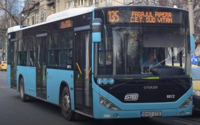 Linia 135 a STB va circula pe un traseu modificat, începând cu 1 aprilie 2026 Societatea de Transport București (STB) a anunțat o serie de modificări în circulația mijloacelor de transport public, care vor intra în vigoare începând cu 1 aprilie 2026