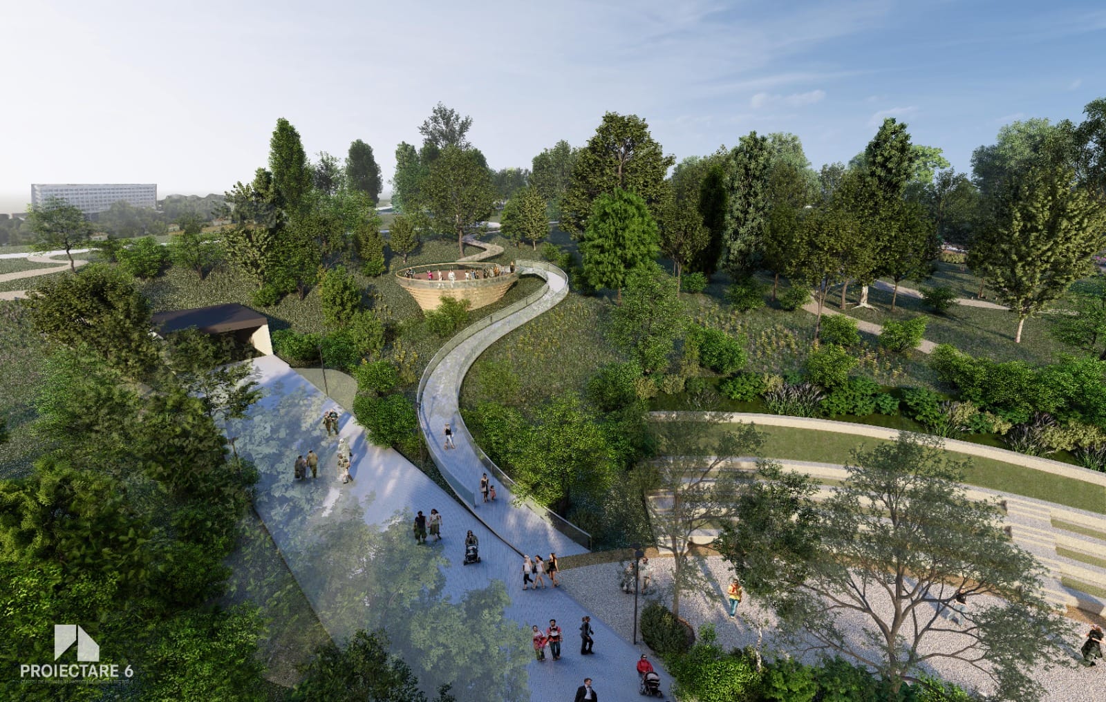 Lucrările la Parcul Grozăvești, întârziate cu doi ani, încep în linie dreaptă Amenajarea Parcului Grozăvești din Sectorul 6 intră în sfârșit în etapa de implementare, după o amânare de doi ani