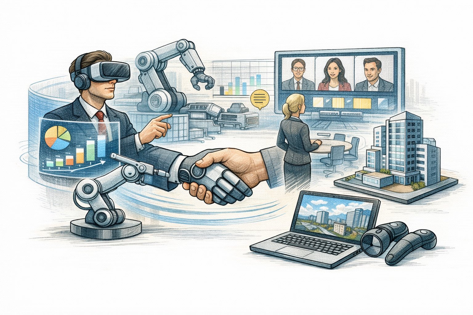 Metaversul – între promisiuni ambițioase și realitate pragmatică în business Ideea de metavers, un univers digital paralel cu viața reală, a generat un val de entuziasm în urmă cu câțiva ani, dar a suferit o răcire semnificativă