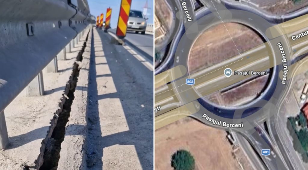 Probleme la pasajul Berceni-București: Fisuri și reparații superficiale la doi ani de la inaugurare Pasajul rutier peste A0 care leagă comuna Berceni de București prezintă fisuri la nivelul rampelor de acces, la doar doi ani de la inaugurare