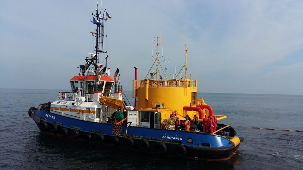 Căutările continuă în cazul remorcherului scufundat în Marea Neagră Forțele Navale Române continuă eforturile de căutare a persoanelor dispărute în urma scufundării remorcherului „Astana”, un eveniment tragic petrecut miercuri, 18 martie, în zona portului Midia