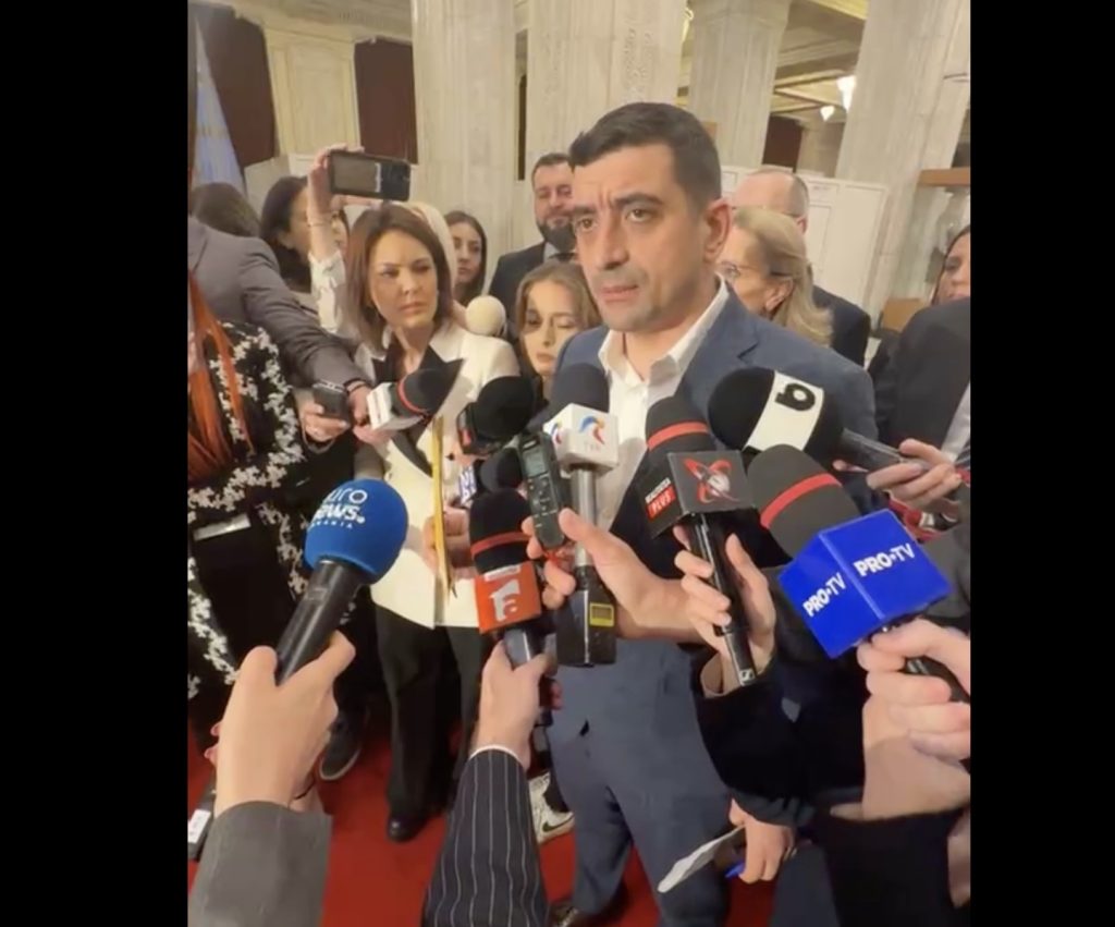 George Simion, liderul partidului extremist AUR, a criticat dur coaliția de guvernare pentru lipsa de consens în privința bugetului pentru anul 2026