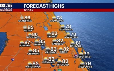 Vremea în Orlando: Soare cu nori și șanse reduse de ploaie, dar atenție la weekendul Paștelui! ORLANDO, Florida – Locuitorii din Orlando se pot bucura de o zi de marți cu temperaturi calde și șanse reduse de ploaie, conform prognozei meteo
