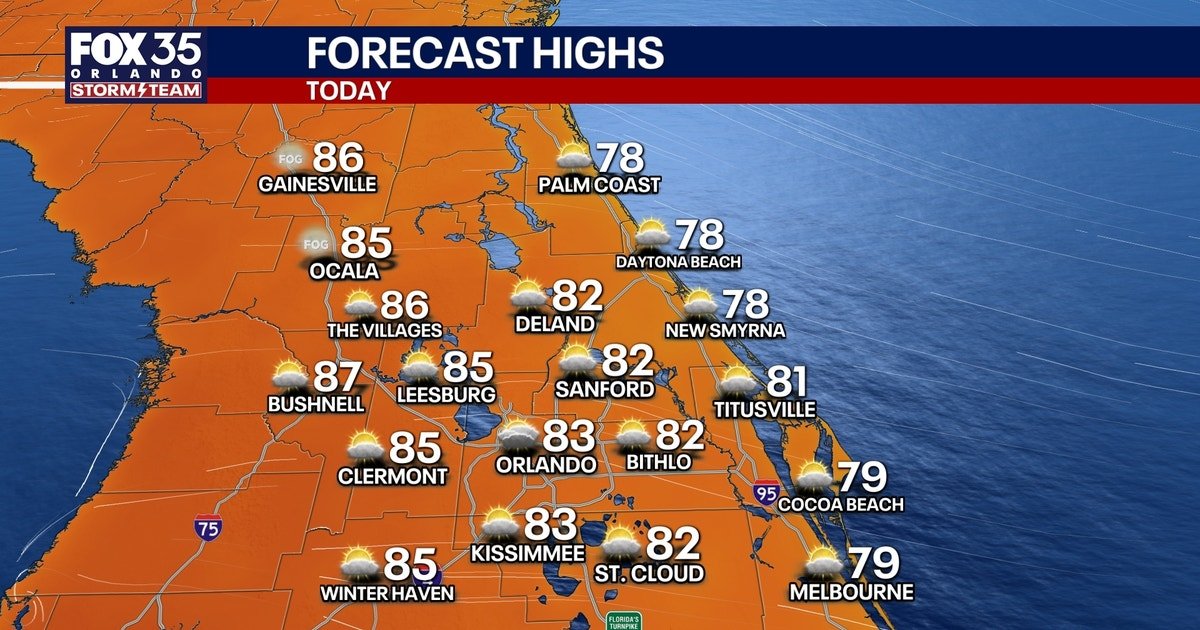 Vremea în Orlando: Soare cu nori și șanse reduse de ploaie, dar atenție la weekendul Paștelui! ORLANDO, Florida – Locuitorii din Orlando se pot bucura de o zi de marți cu temperaturi calde și șanse reduse de ploaie, conform prognozei meteo