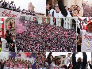 Italia: 30.000 de oameni pe străzi, după promovarea echipei după 26 de ani