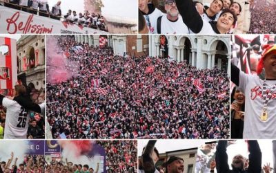 Festa mare în Italia: O mulțime de oameni a sărbătorit promovarea după 26 de ani O explozie de bucurie a cuprins străzile Italiei, unde zeci de mii de oameni au ieșit pentru a sărbători promovarea echipei lor favorite