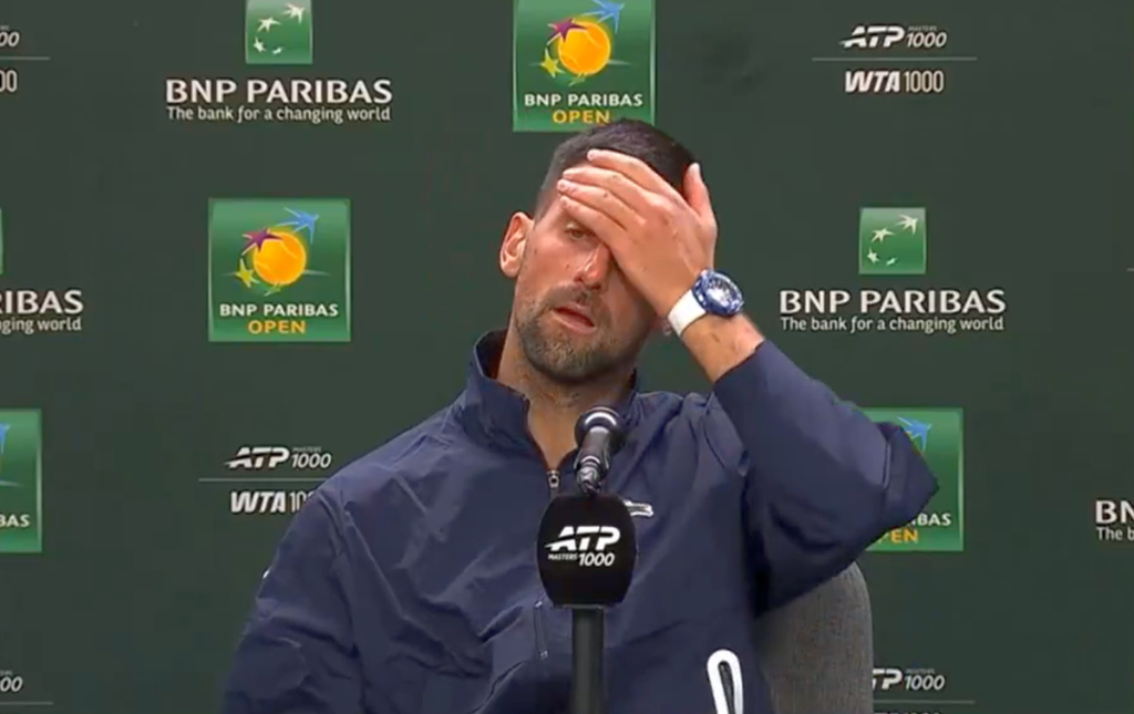 Djokovic, învins de un punct extraterestru: „Asta e tenisul”