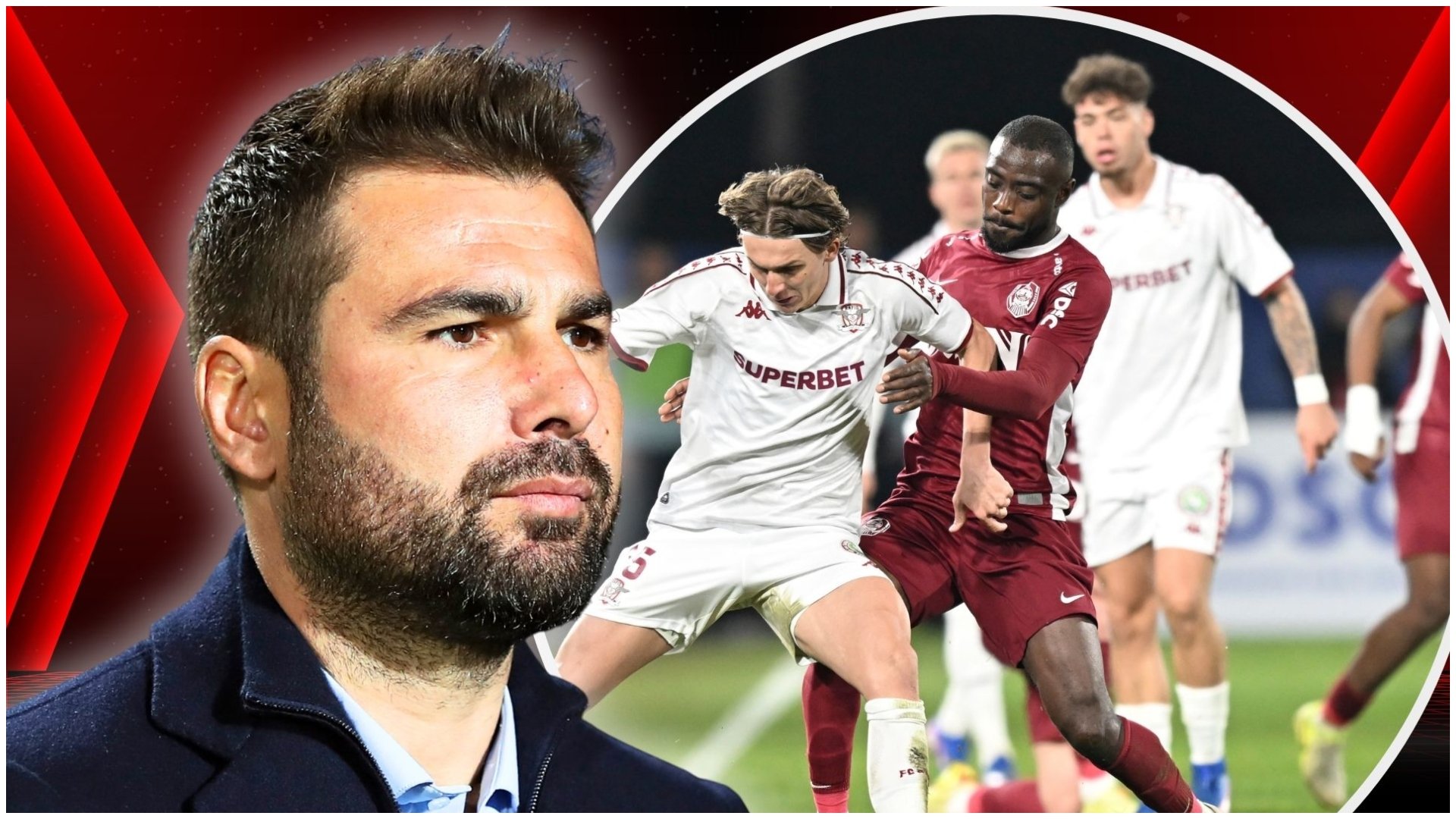 CFR Cluj învinge Rapid București într-un duel tensionat Cluj-Napoca – CFR Cluj a învins Rapid București cu scorul de 1-0 într-un meci disputat vineri seara în Gruia, în cadrul etapei a doua din play-off-ul Superligii