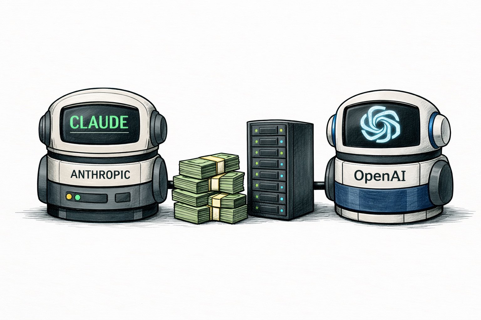 Anthropic sau OpenAI: Care investește mai mult în inteligența artificială?