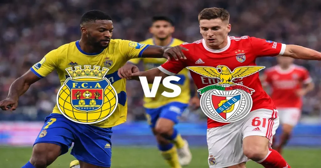 Benfica, favorită clară în deplasarea de la Arouca, în lupta pentru titlu Lupta pentru titlu în Portugalia continuă, iar Benfica se pregătește de un nou test, în deplasare, împotriva echipei Arouca