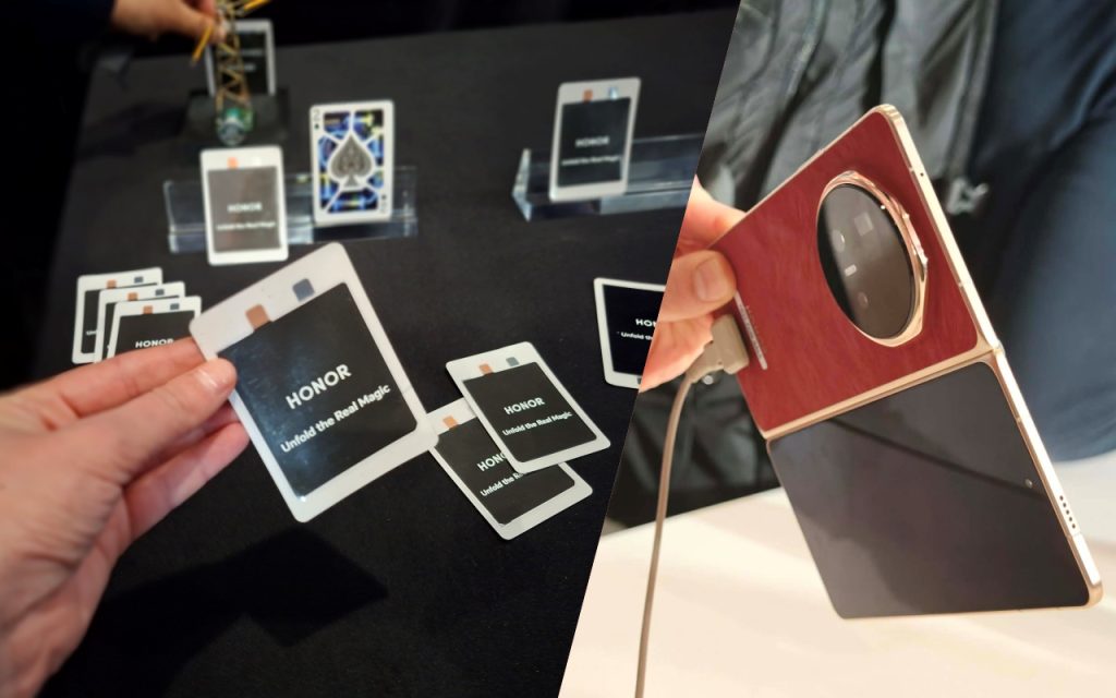 Honor prezintă la Barcelona bateria subțire cât o carte de joc (foto/video)