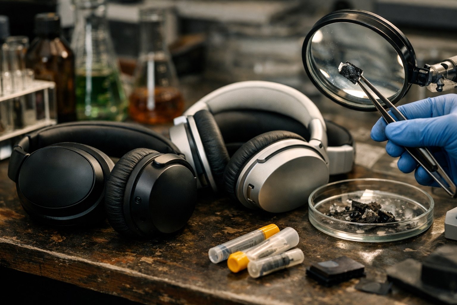 Căști audio, sub lupa cercetătorilor: multe modele conțin substanțe chimice potențial periculoase O investigație amplă, realizată pe 81 de modele de căști, scoate la iveală o realitate îngrijorătoare privind compoziția chimică a acestora
