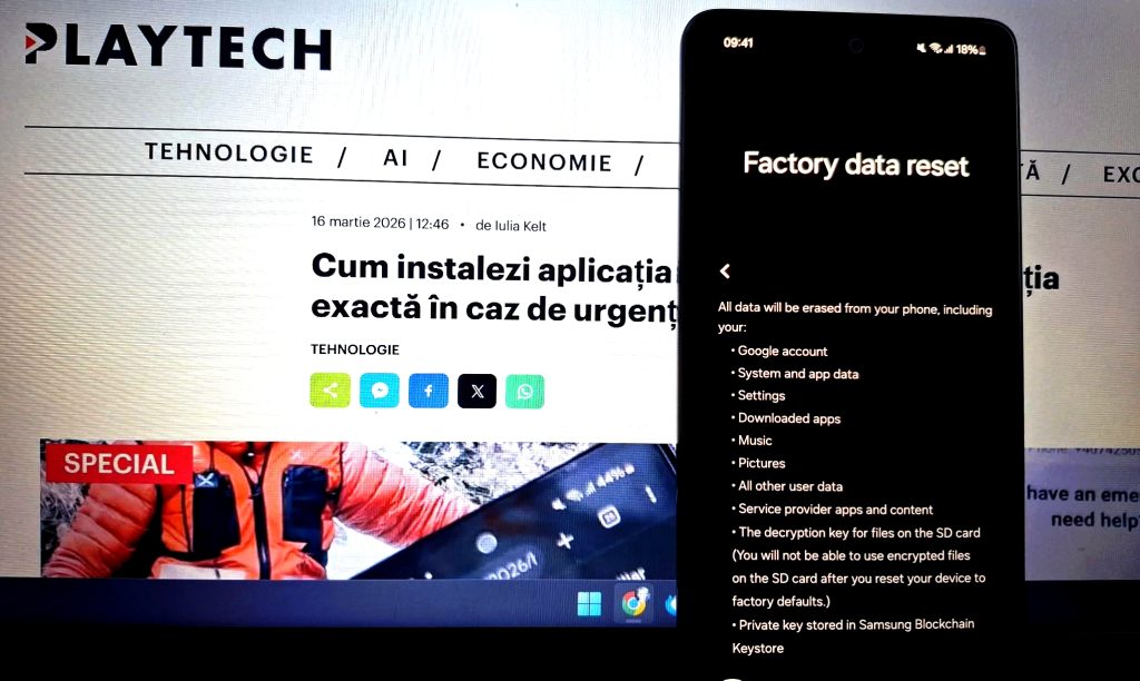 Resetează-ți telefonul corect: Cum îți salvează performanța (video)