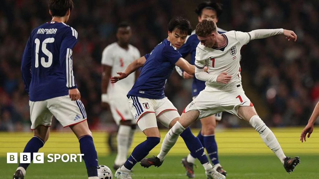 Anglia, înfrângere neașteptată în ultima partidă amicală înainte de Cupa Mondială Londra – Echipa Angliei a suferit o înfrângere surprinzătoare în fața Japoniei, scor 0-1, într-un meci amical disputat pe Wembley