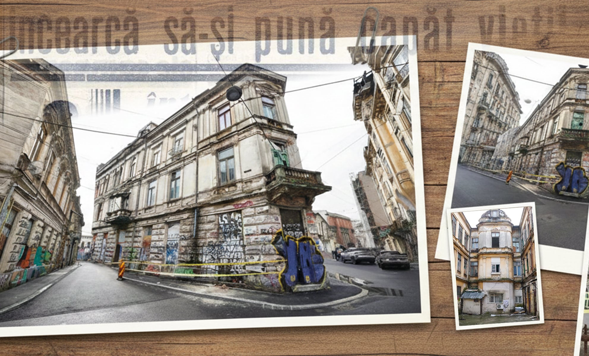 În centrul vechi al Bucureștiului, fostul Hotel Kiriazi, un monument istoric cu o istorie bogată, este scos la vânzare pentru 3 milioane de euro