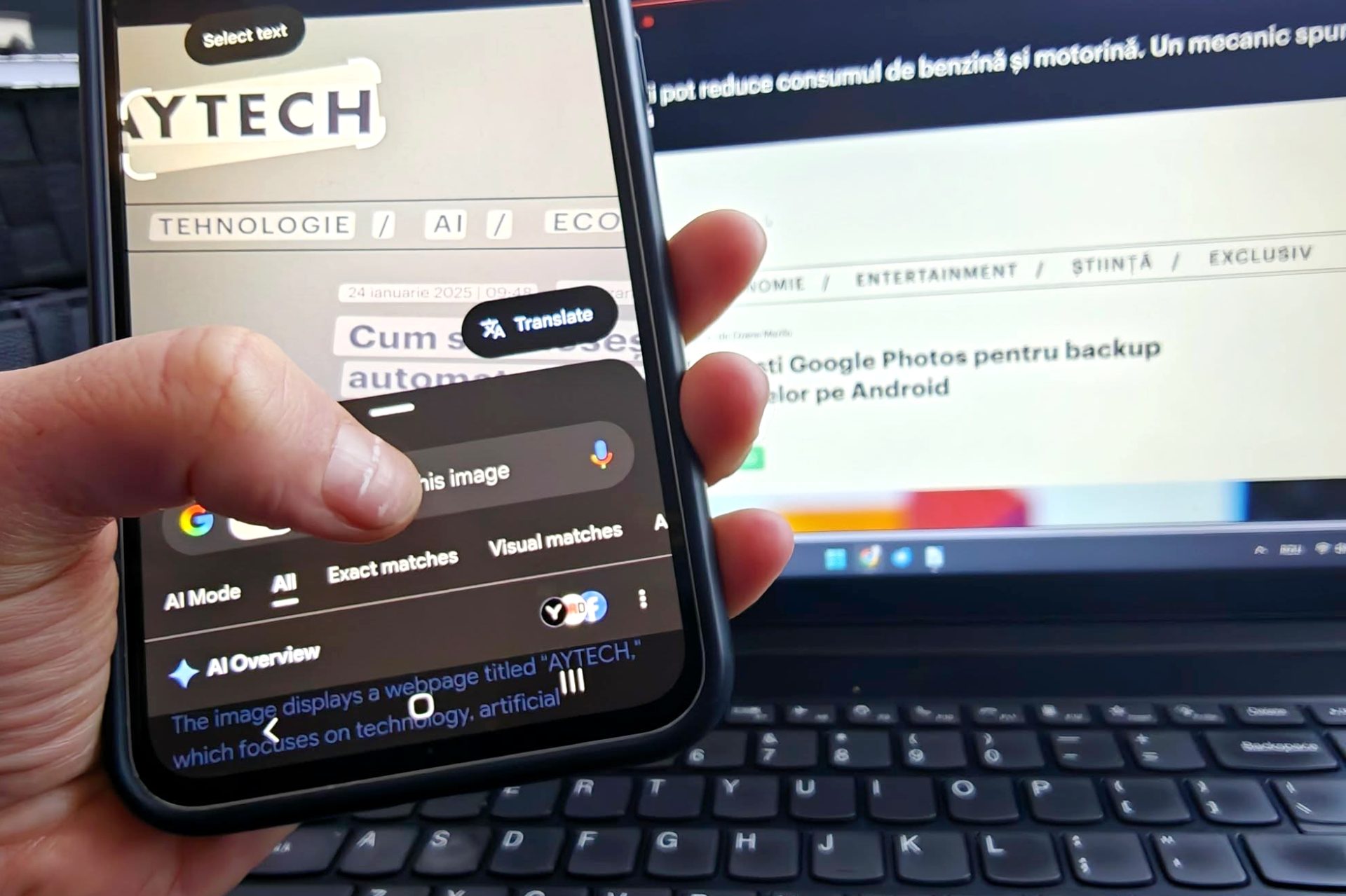 Google Lens și Google Photos: Cum să folosești camera telefonului pentru a accesa rapid informații Aplicațiile Google, precum Lens și Photos, transformă camera telefonului într-un instrument inteligent, capabil să „înțeleagă” imaginile și să ofere informații relevante în doar câteva secunde